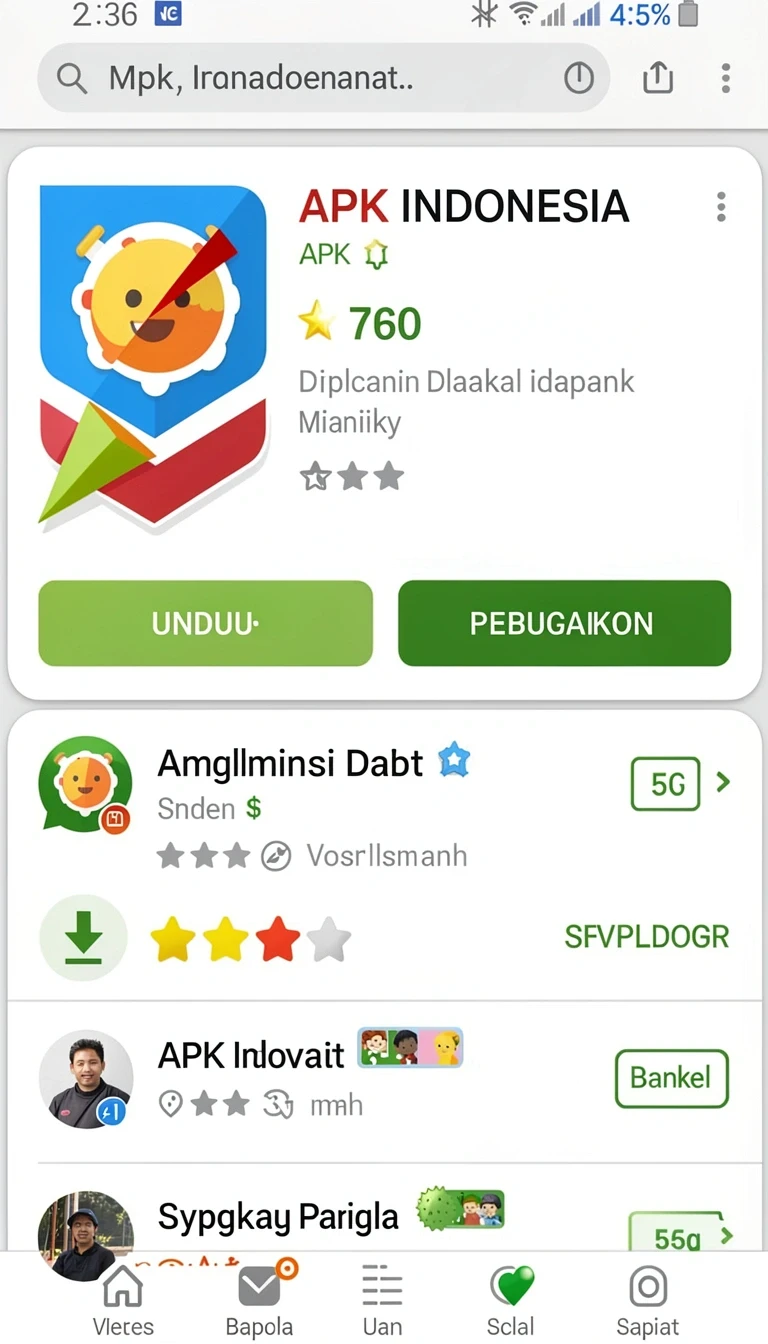 Beragam pilihan permainan menarik dalam aplikasi Download gacor77 APK untuk Android.